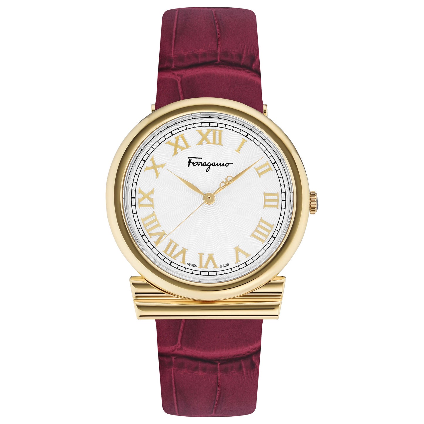 Front view of Ferragamo Gancino Women's Quartz Watch SFUF00221