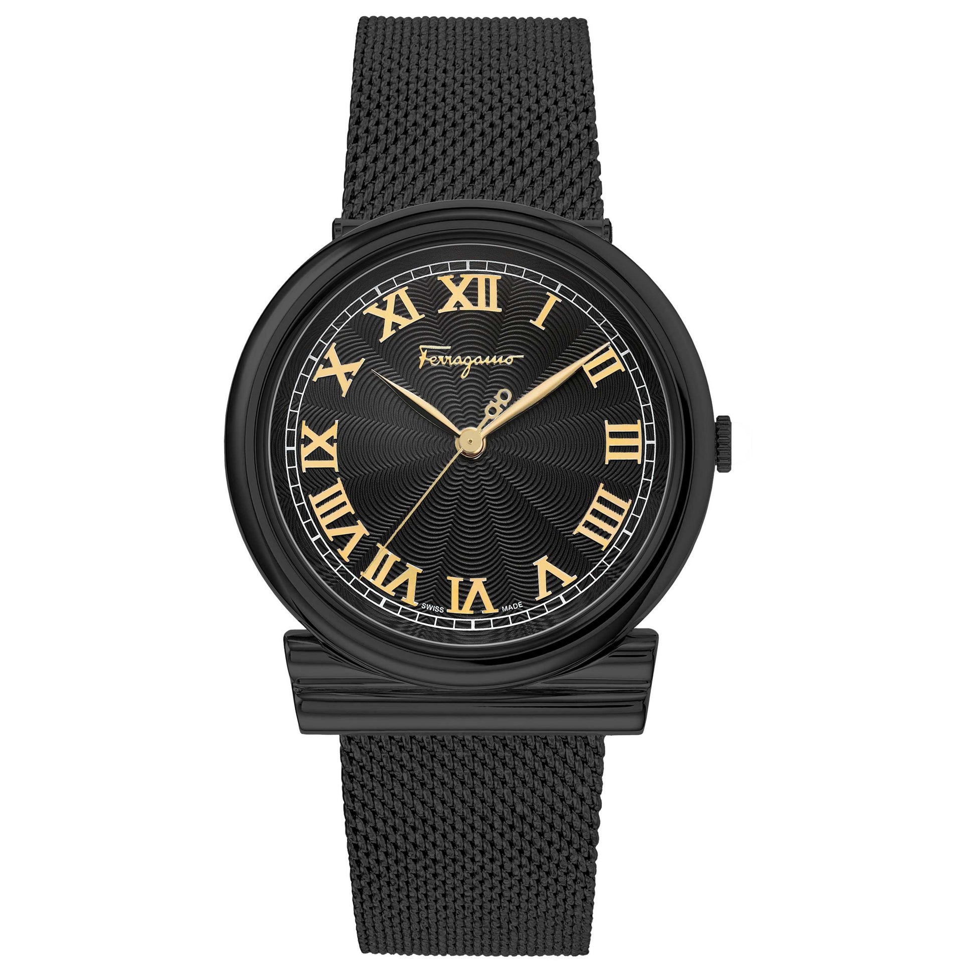 Front view of Ferragamo Gancino Women's Quartz Watch SFUF00321
