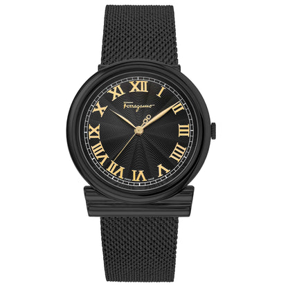 Front view of Ferragamo Gancino Women's Quartz Watch SFUF00321