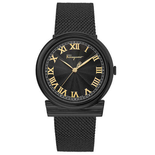 Front view of Ferragamo Gancino Women's Quartz Watch SFUF00321
