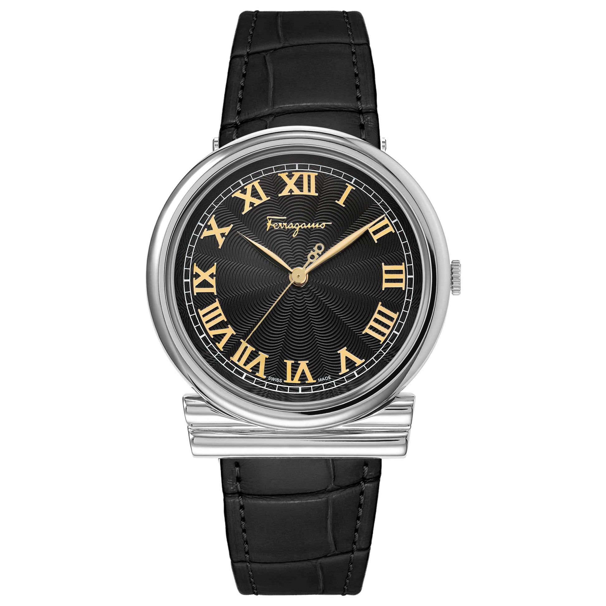 Front view of Ferragamo Gancino Women's Quartz Watch SFUF00621