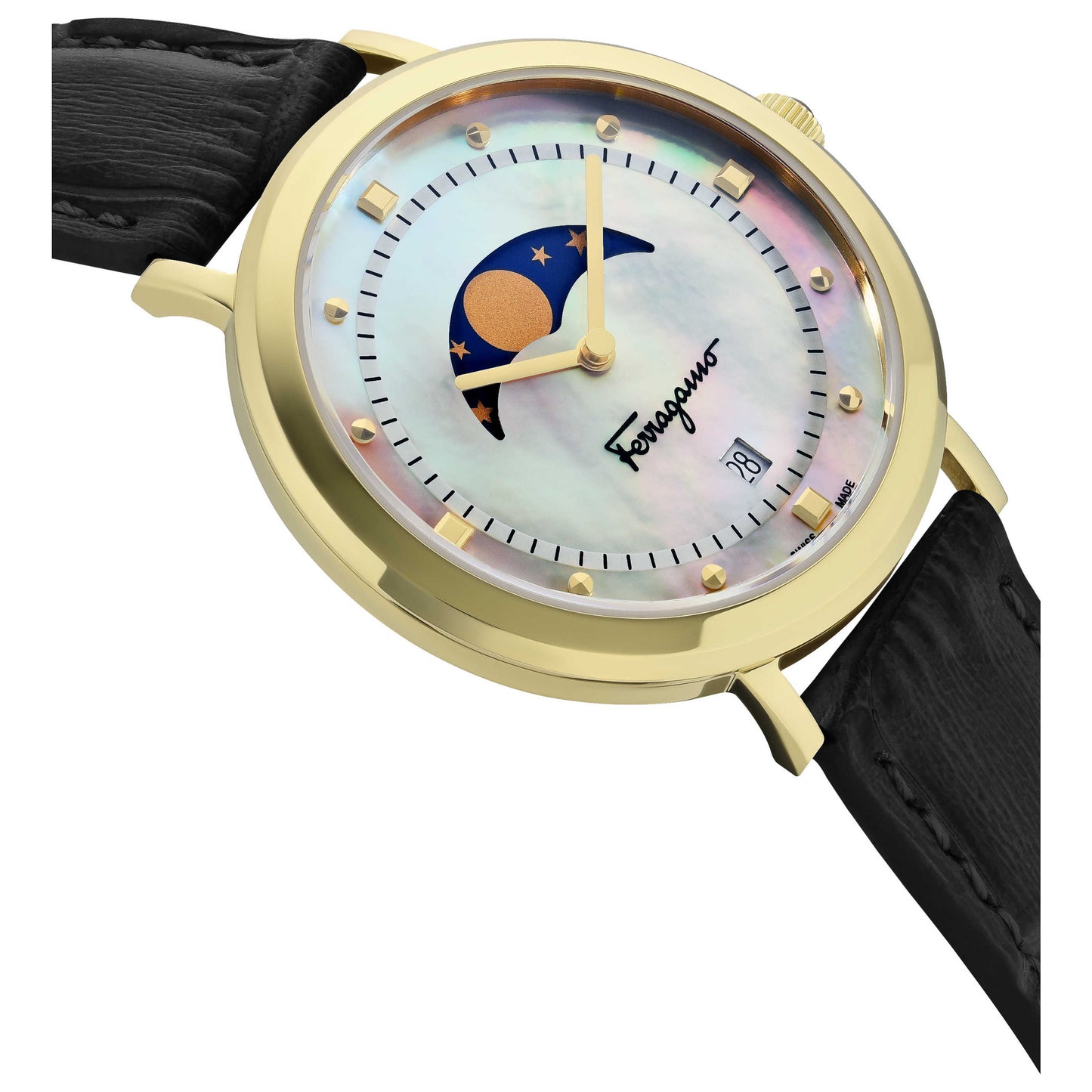 Ferragamo Logomania Moon Phase Women's Quartz Watch SFUH00821 - Image #2