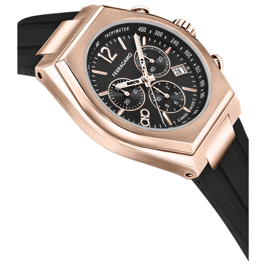 Ferragamo Ferragamo Tonneau Chrono Men's Quartz Watch SFUV00422 - Image #3