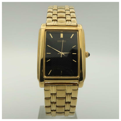 Front view of Seiko El Dorado Men's Quartz Watch SFWL86-PO