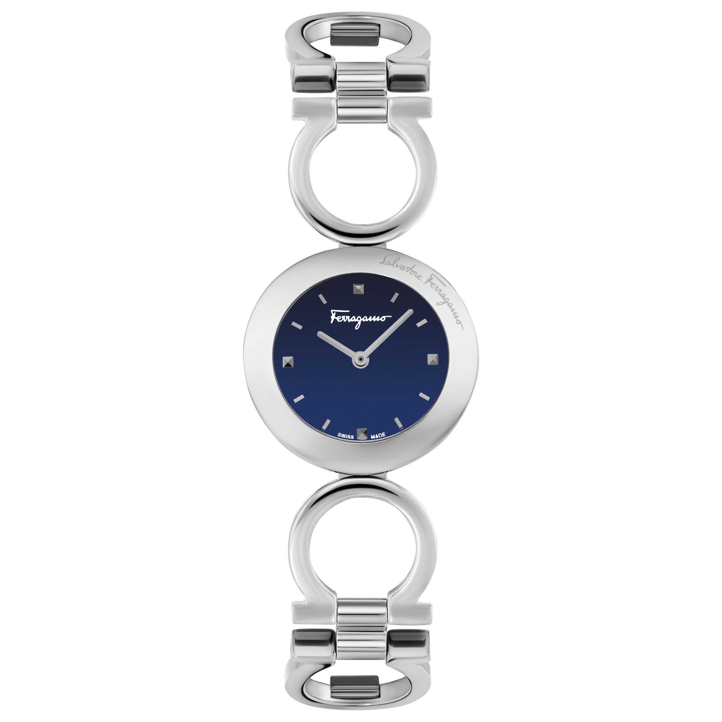 Front view of Ferragamo Gancino Women's Quartz Watch SFYA00521