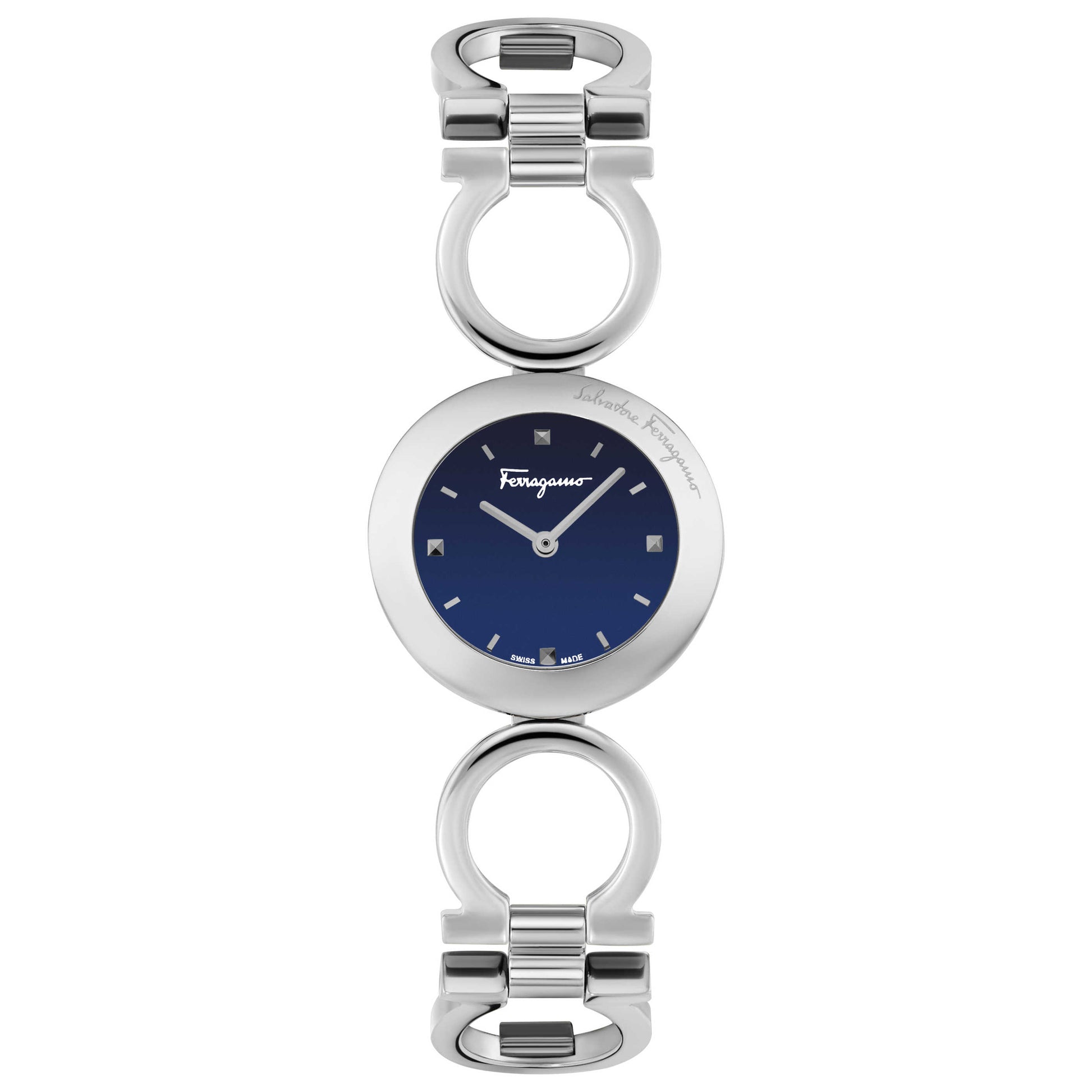Front view of Ferragamo Gancino Women's Quartz Watch SFYA00521