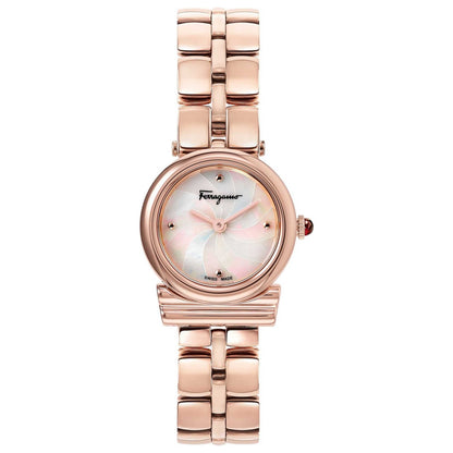 Front view of Ferragamo Gancini Women's Quartz Watch SFYE00822
