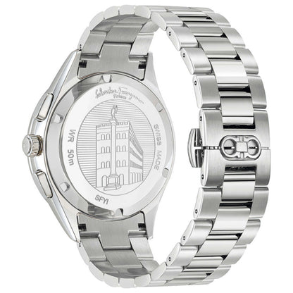 Back view of Ferragamo Racing Men's Quartz Watch SFYI00321