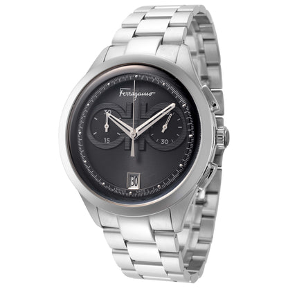 Front view of Ferragamo Racing Men's Quartz Watch SFYI00321