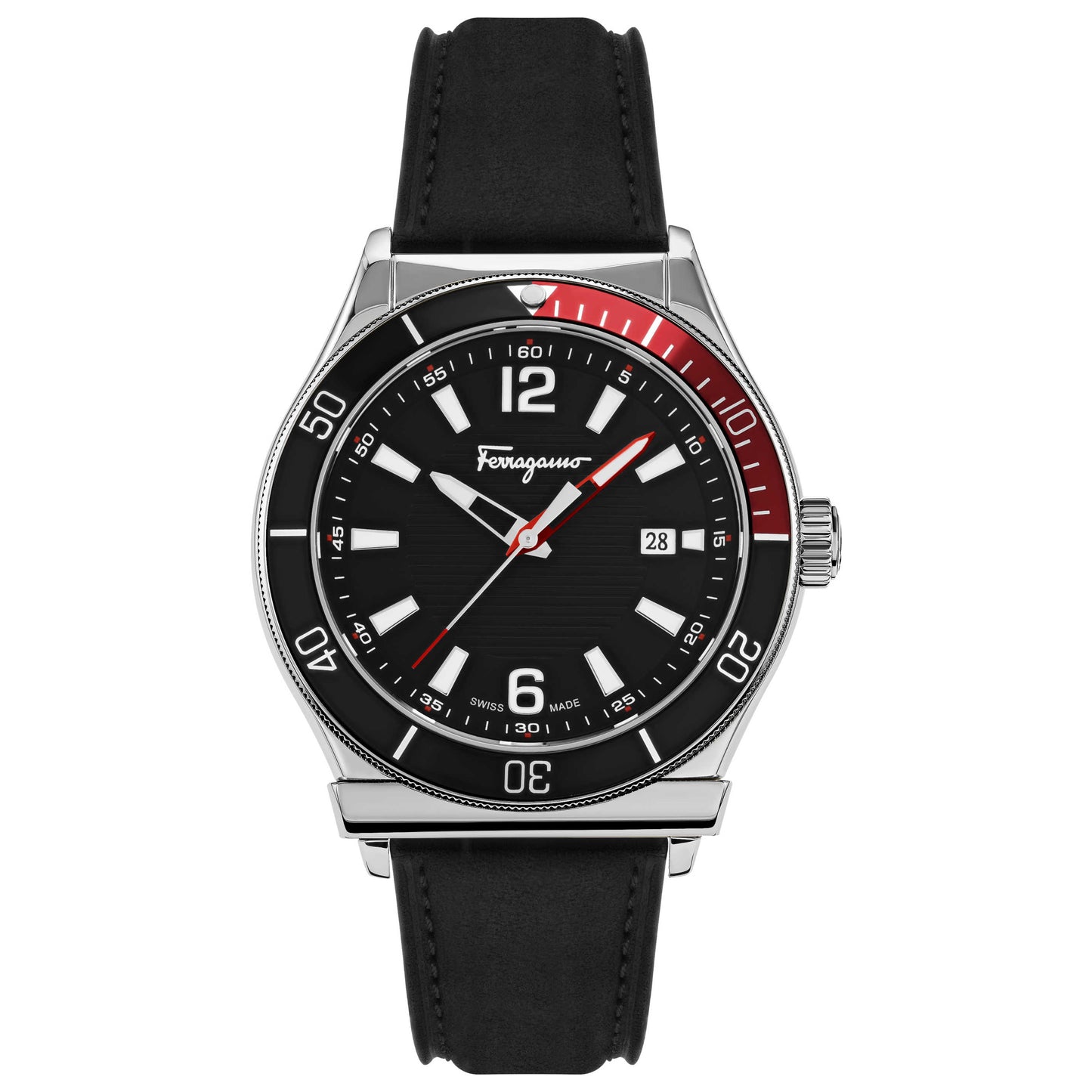 Front view of Ferragamo Ferragamo 1898 Sport Men's Quartz Watch SFYK00922