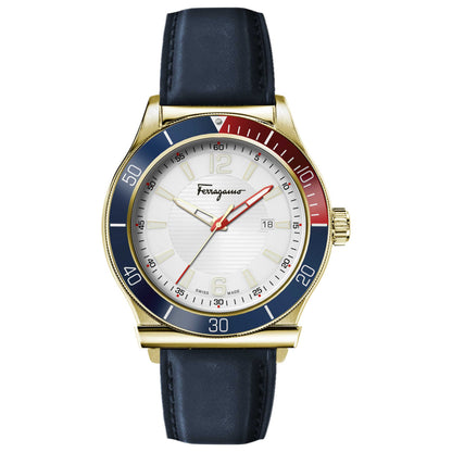 Front view of Ferragamo 1898 Sport Men's Quartz Watch SFYK01022