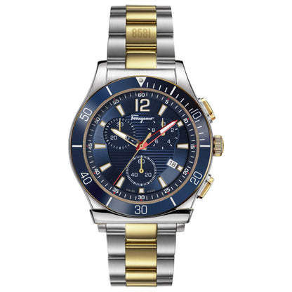 Front view of Ferragamo 1898 Sport Men's Quartz Watch SFYL00820