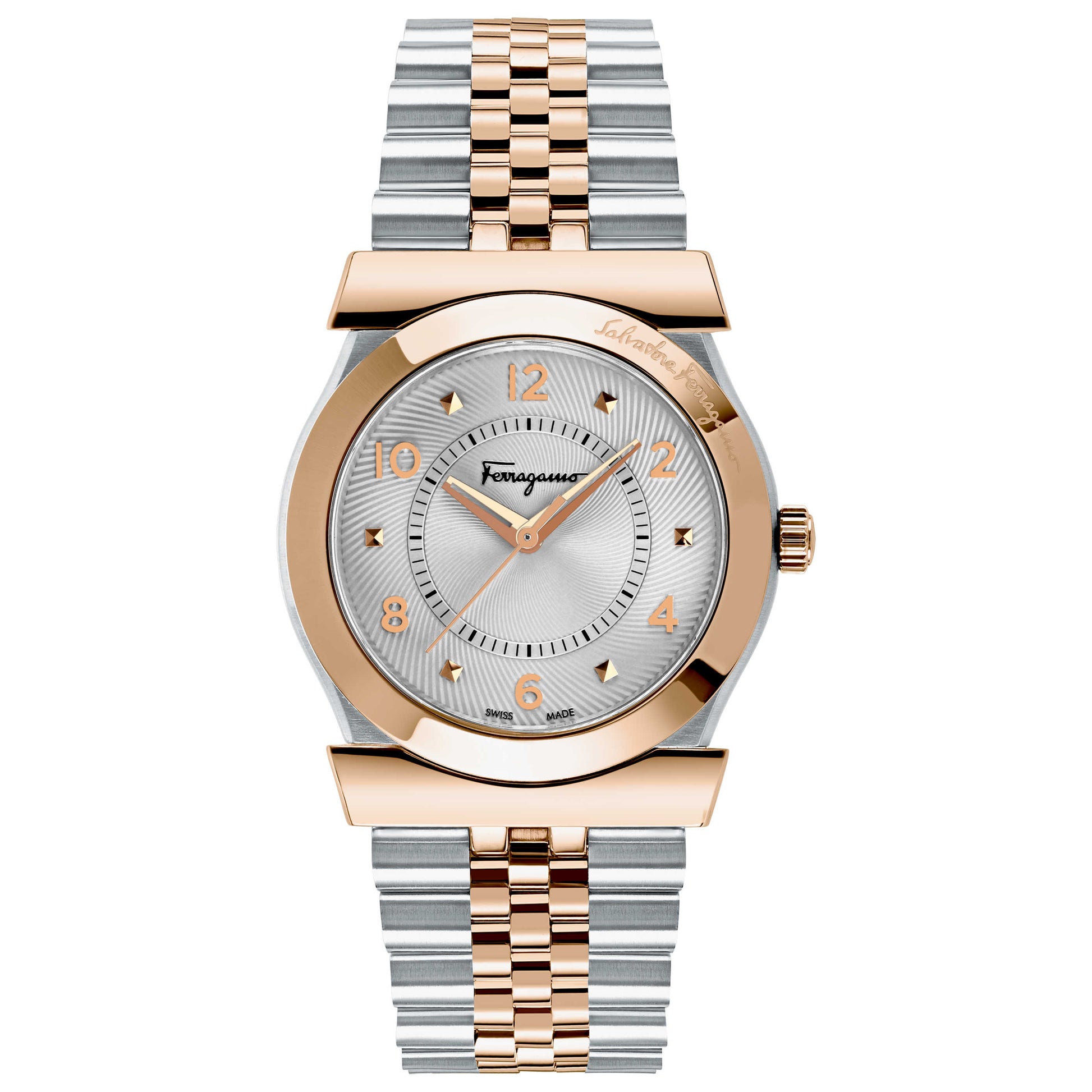 Front view of Ferragamo Vega Women's Quartz Watch SFYM00520