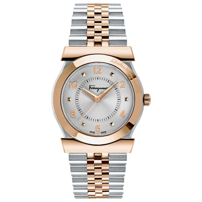 Front view of Ferragamo Vega Women's Quartz Watch SFYM00520