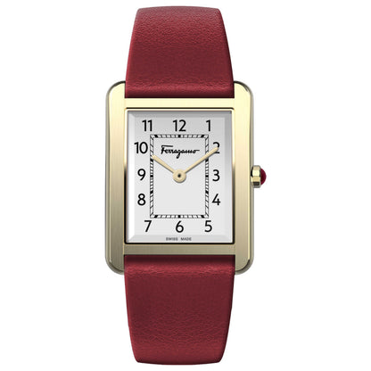 Front view of Ferragamo Ferragamo Portrait L Women's Quartz Watch SFYO00320