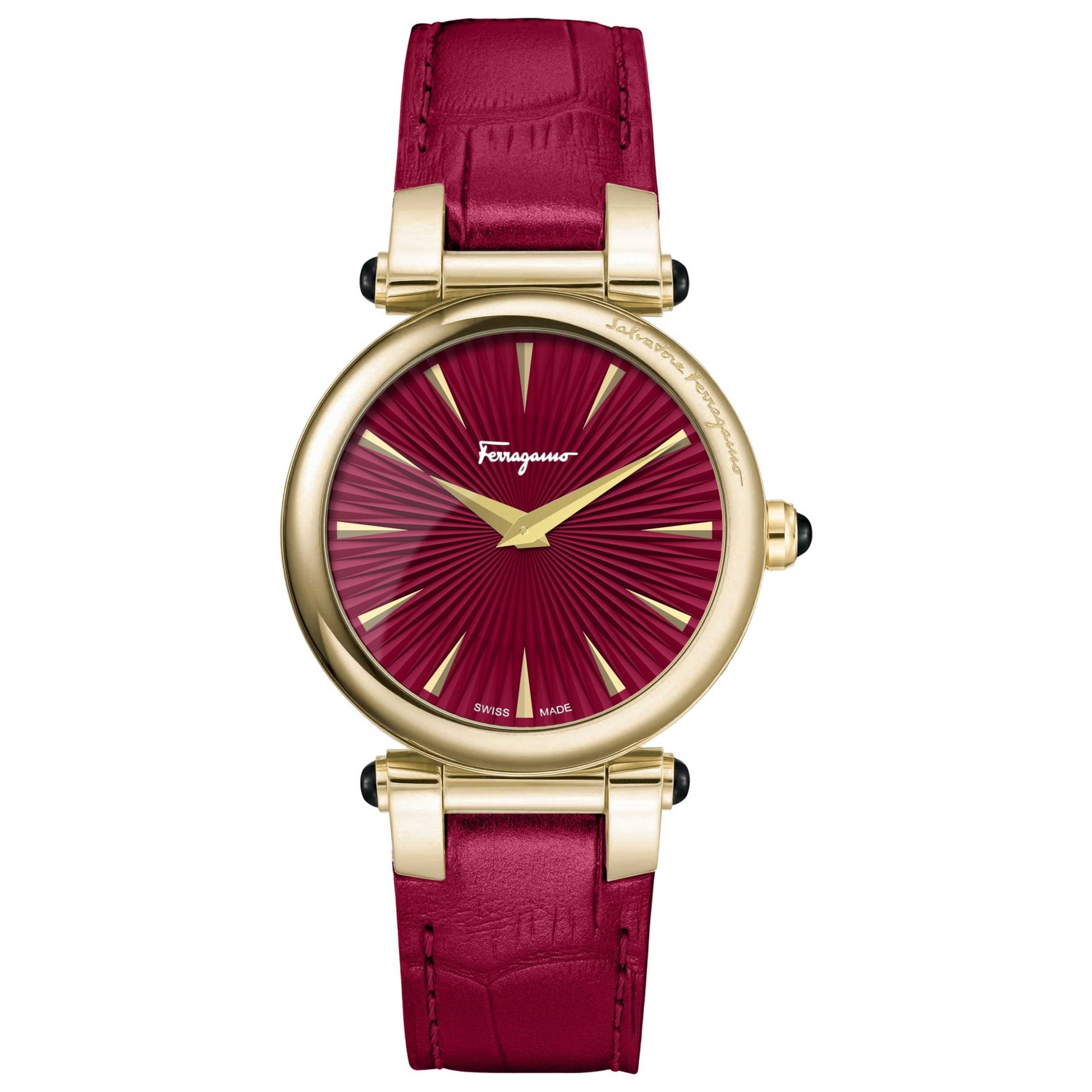 Front view of Ferragamo Idillio Women's Quartz Watch SFYP01022