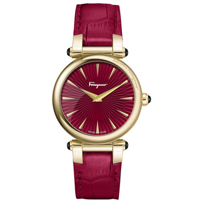 Front view of Ferragamo Idillio Women's Quartz Watch SFYP01022
