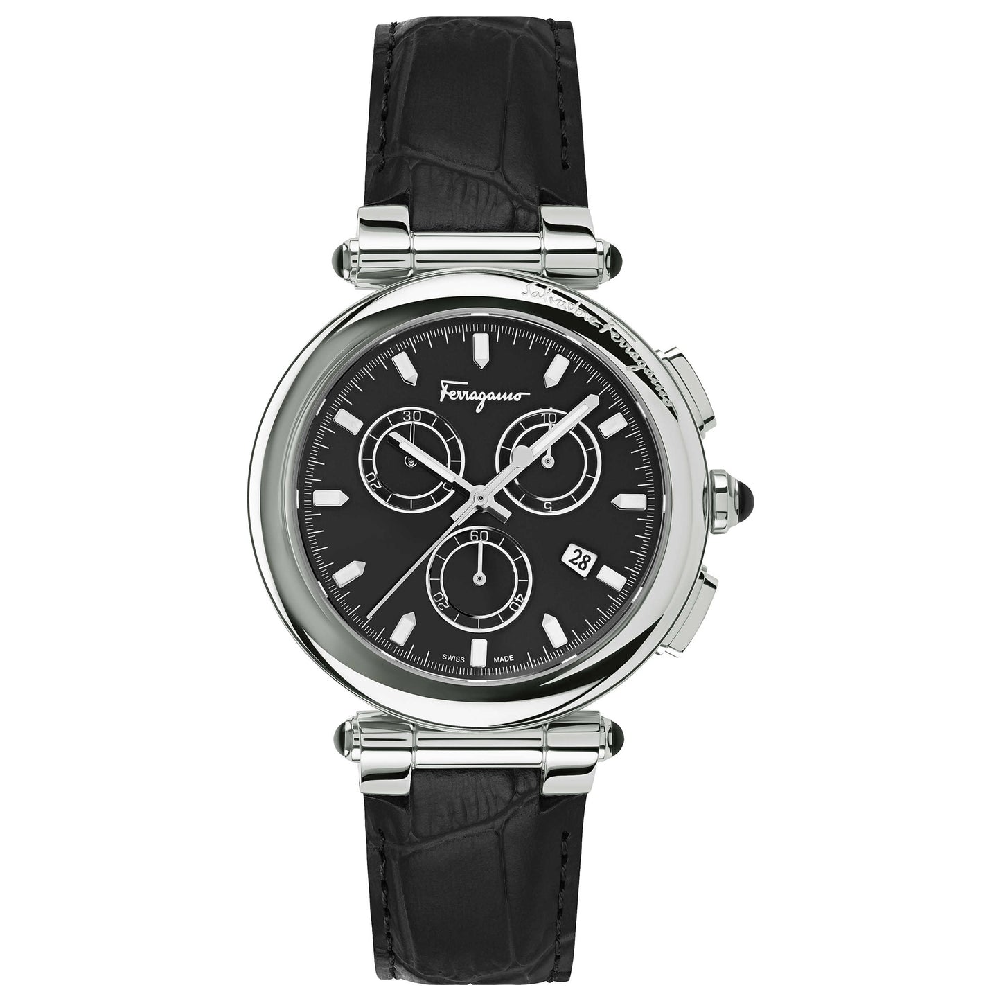 Front view of Ferragamo Idillio Men's Quartz Watch SFYQ00120