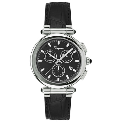 Front view of Ferragamo Idillio Men's Quartz Watch SFYQ00120