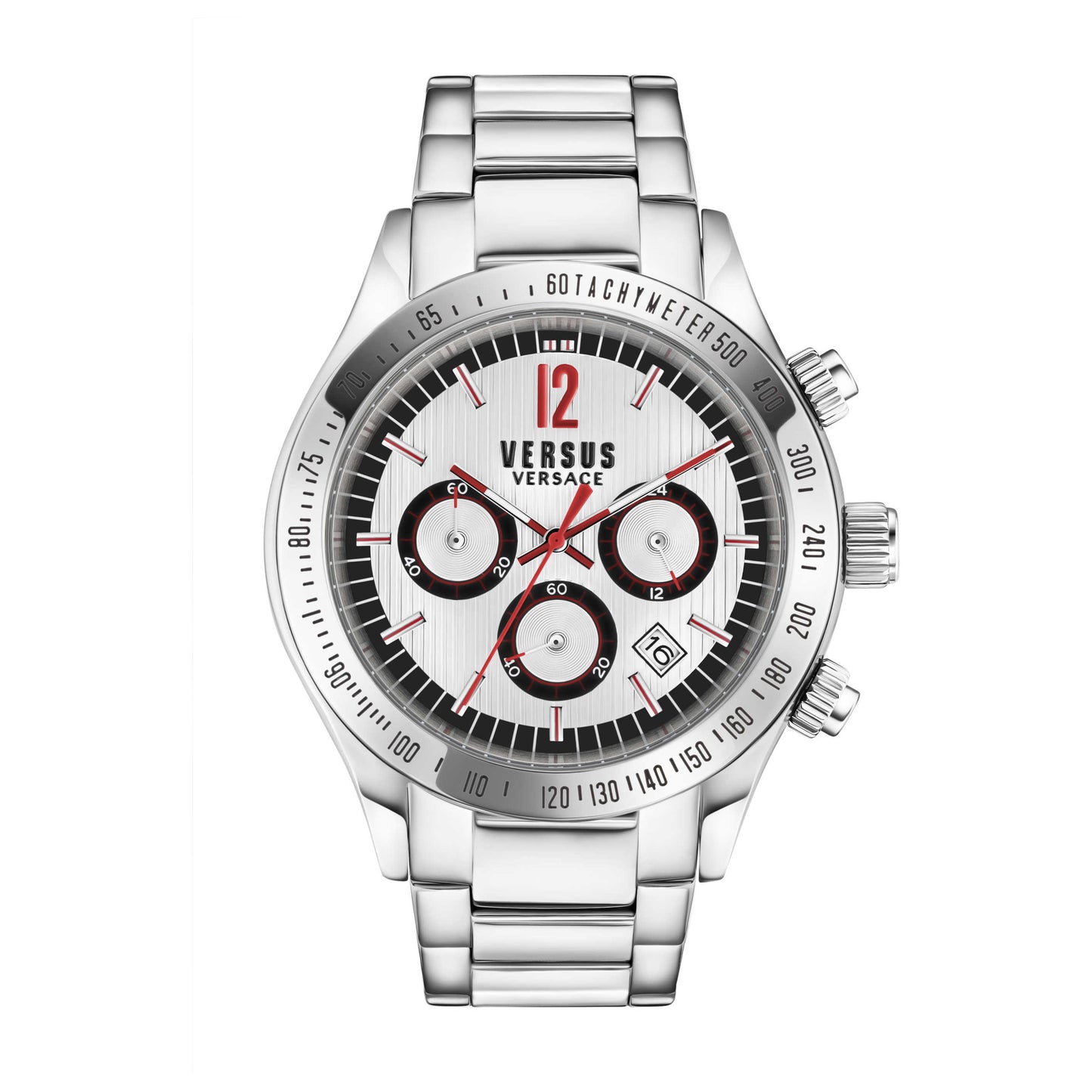 Front view of Versus Versace Cosmopolitan Men's Quartz Watch SGC060013