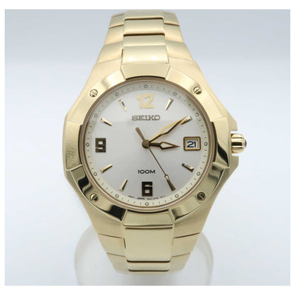 Front view of Seiko Coutura Men's Quartz Watch SGEA44-SD