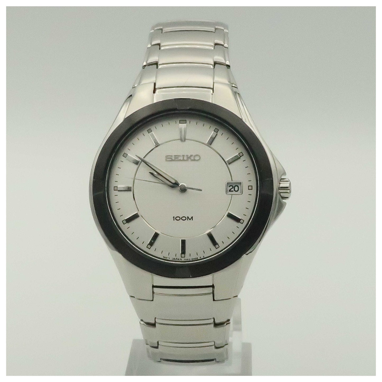 Front view of Seiko Men's Watch SGED97-PO