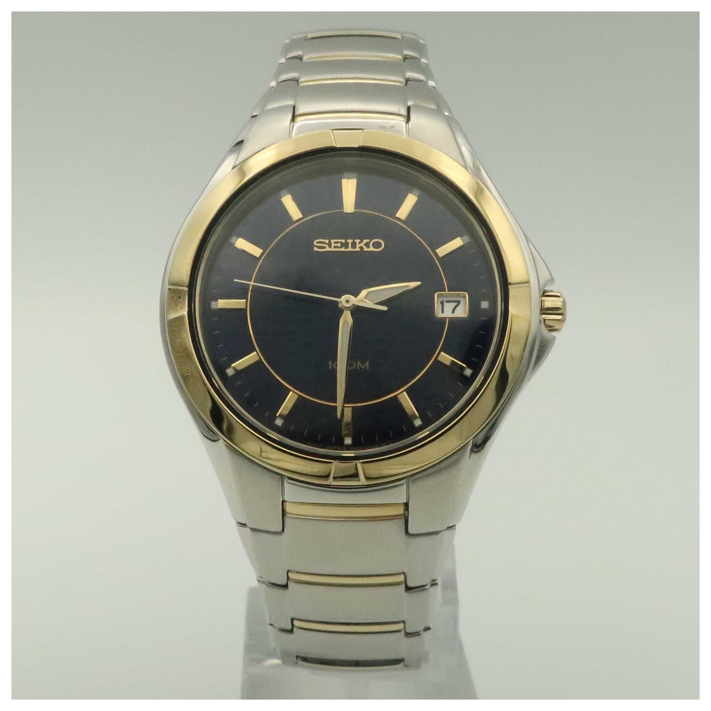 Front view of Seiko Dress Men's Quartz Watch SGED98-PO