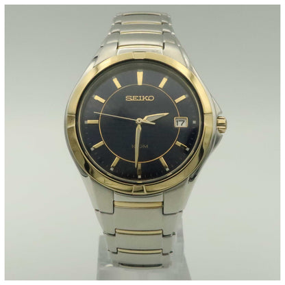 Front view of Seiko Dress Men's Quartz Watch SGED98-PO