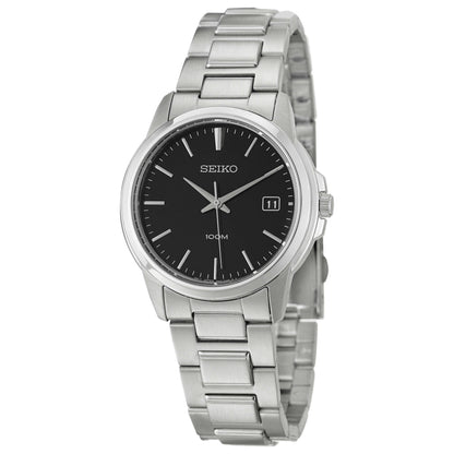 Front view of Seiko Bracelet Men's Quartz Watch SGEF51