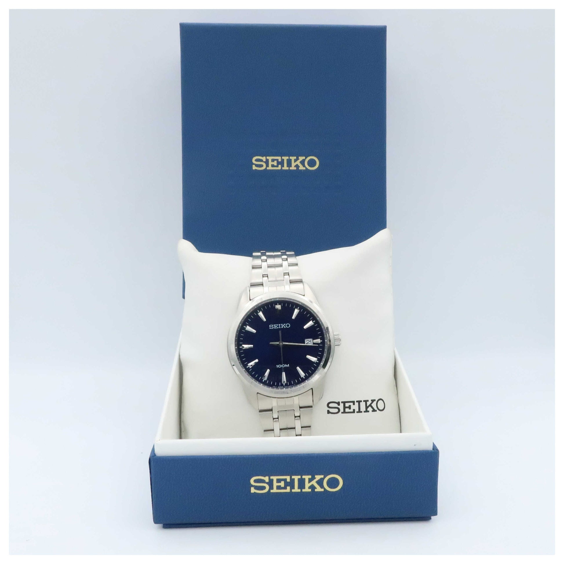 Seiko Bracelet Men's Japanese Quartz (Battery-Powered) Watch SGEG03-SDV - Image #6