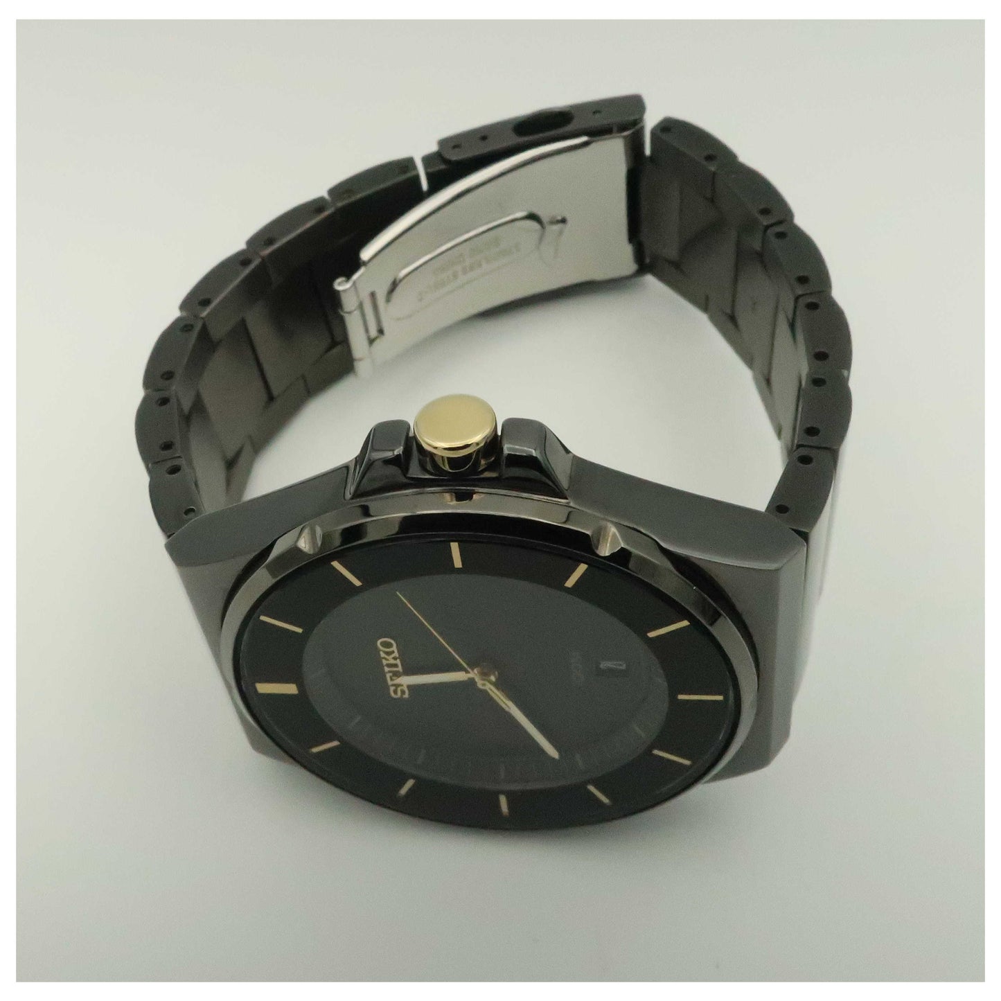 Seiko Bracelet Men's Japanese Quartz (Battery-Powered) Watch SGEG19-PO2 - Image #8