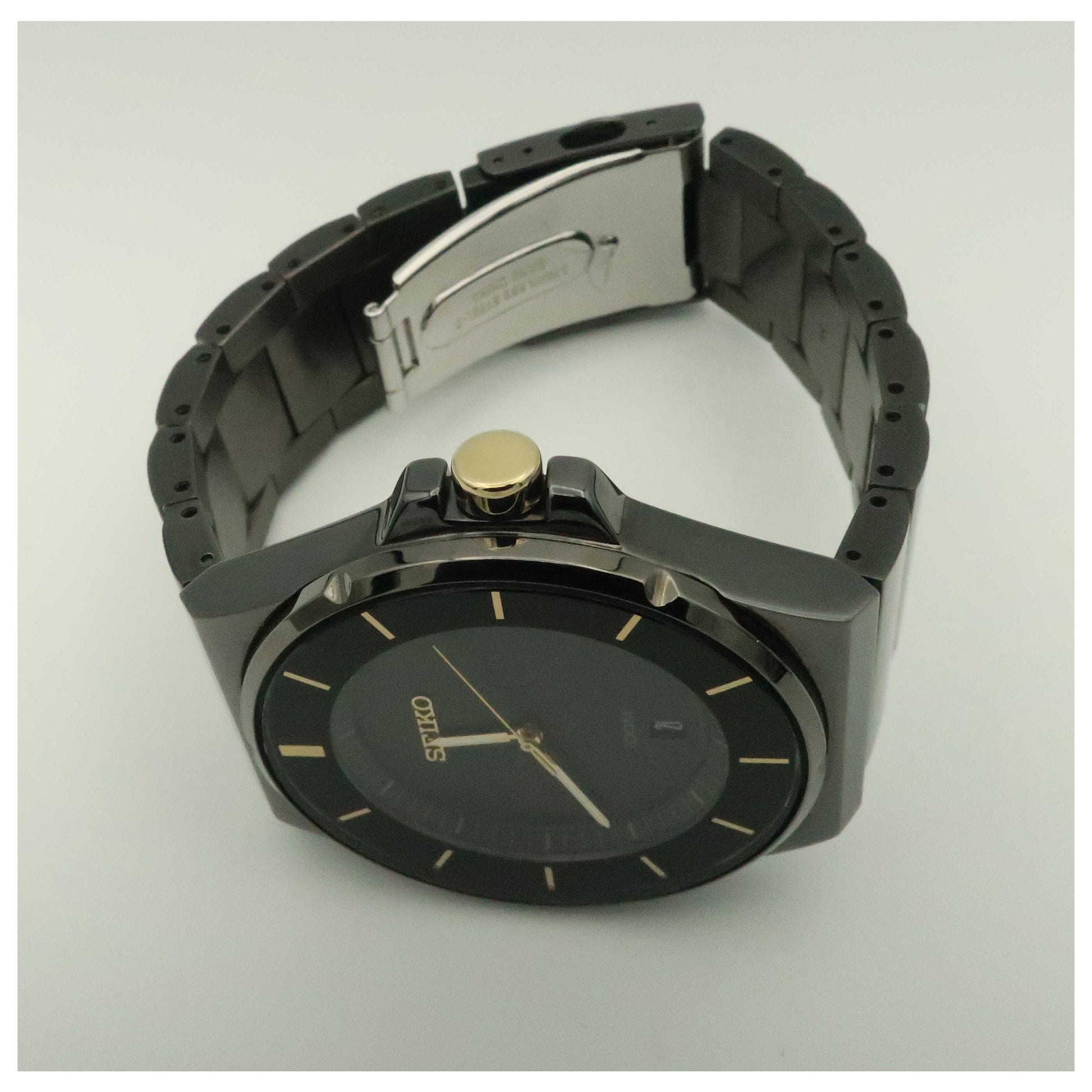 Seiko Bracelet Men's Japanese Quartz (Battery-Powered) Watch SGEG19-PO2 - Image #8