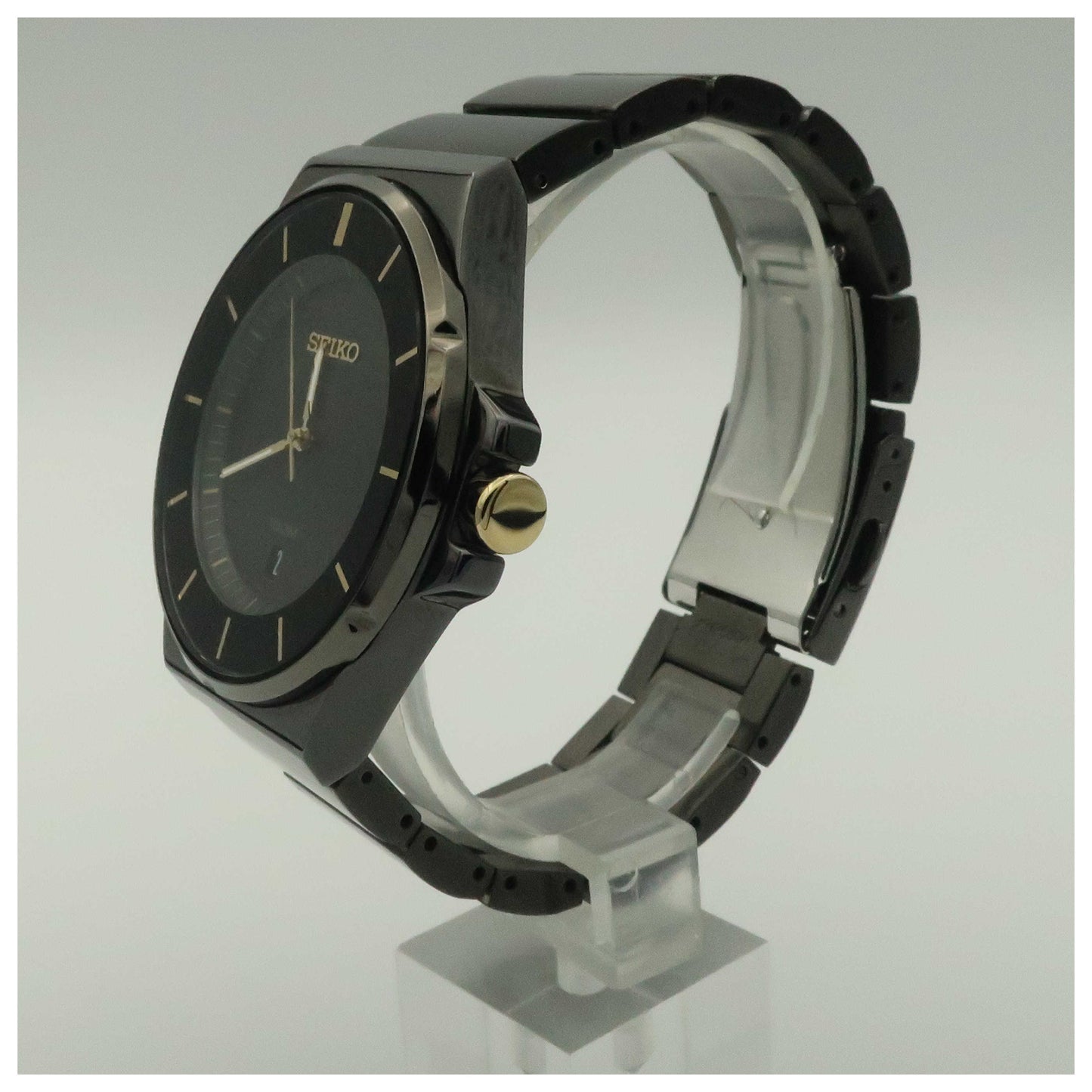 Seiko Bracelet Men's Japanese Quartz (Battery-Powered) Watch SGEG19-PO2 - Image #4
