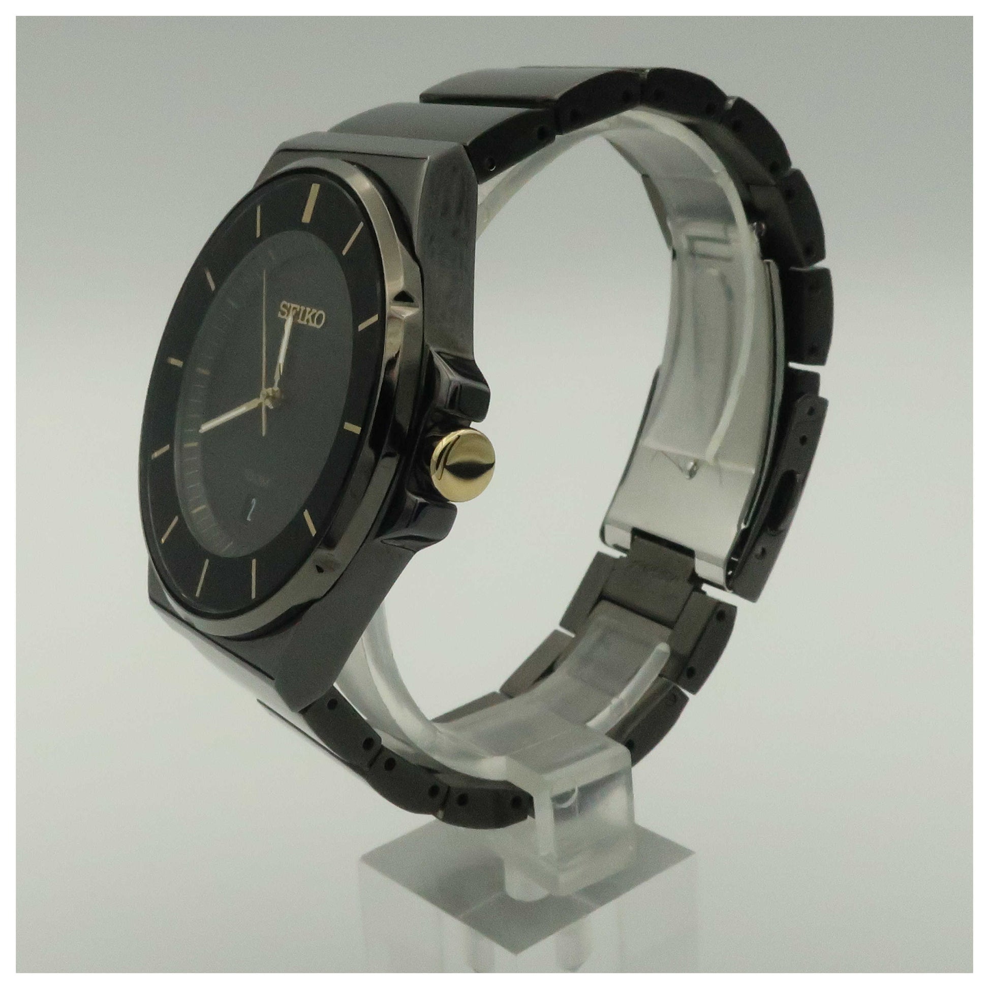 Seiko Bracelet Men's Japanese Quartz (Battery-Powered) Watch SGEG19-PO2 - Image #4