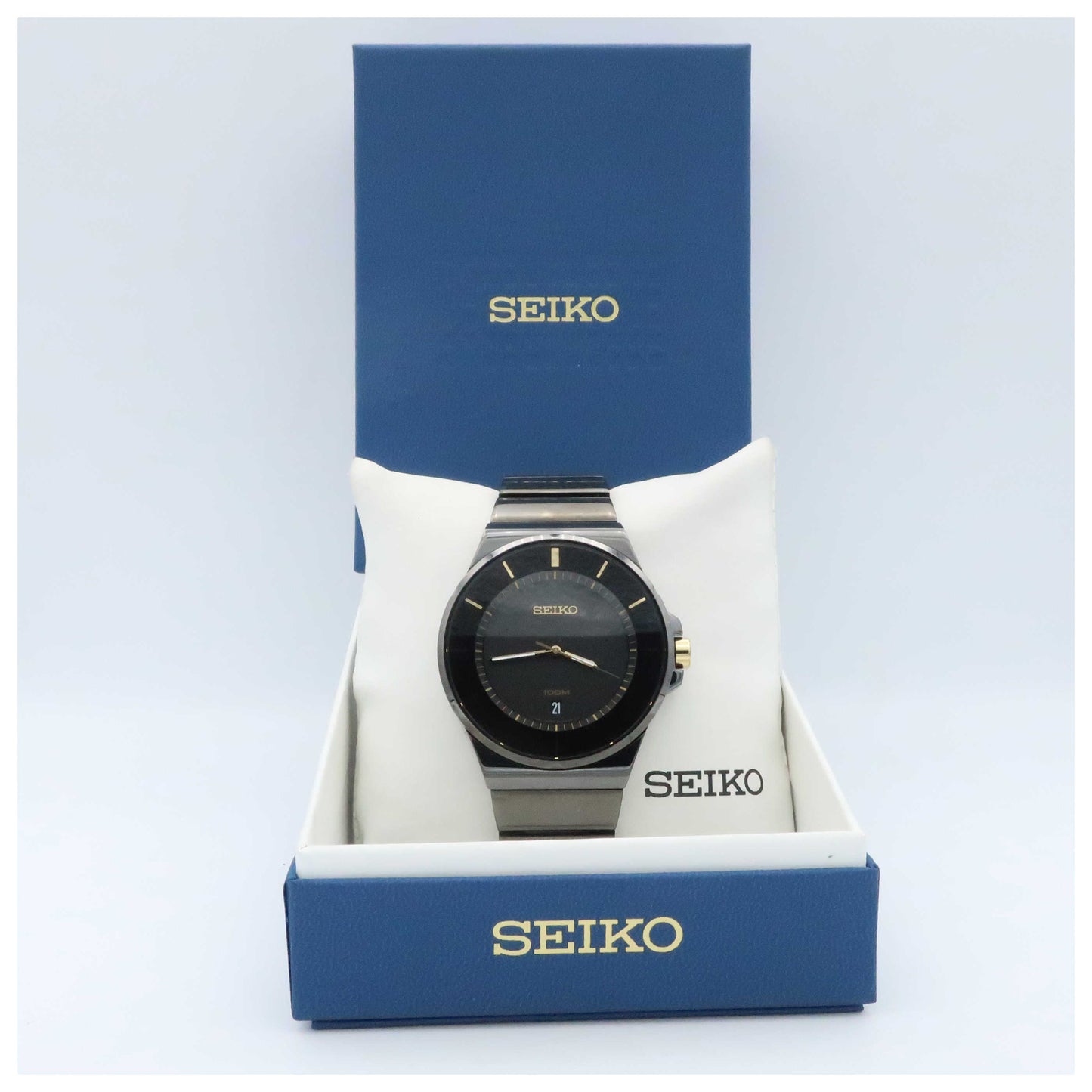 Seiko Bracelet Men's Japanese Quartz (Battery-Powered) Watch SGEG19-PO - Image #6