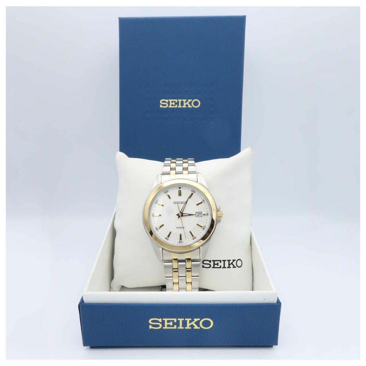 Seiko Bracelet Men's Japanese Quartz (Battery-Powered) Watch SGEG88-SDV - Image #6