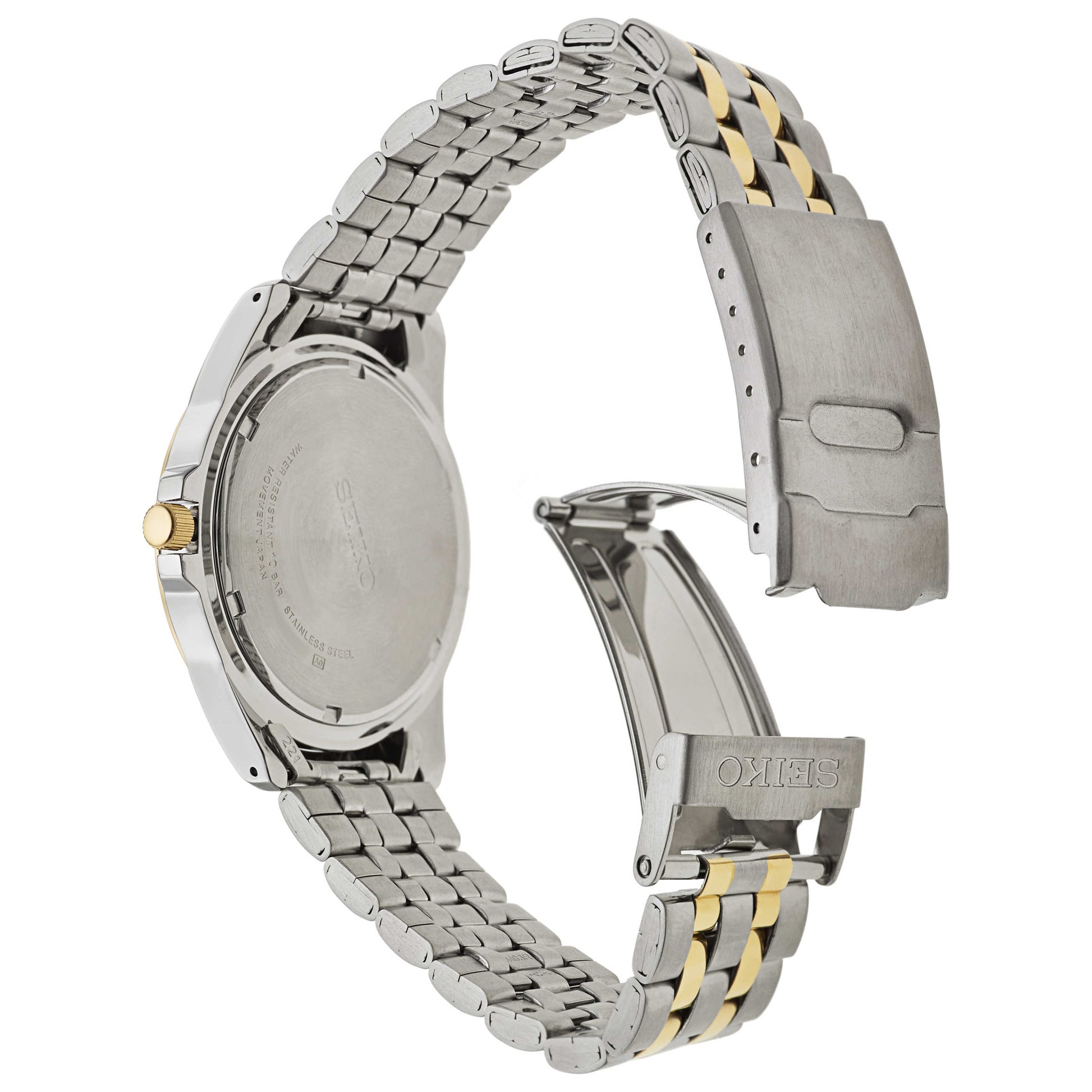 Seiko Bracelet Men's Japanese Quartz (Battery-Powered) Watch SGEG90 - Image #2