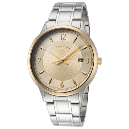 Front view of Seiko Essentials Men's Quartz Watch SGEH92P1