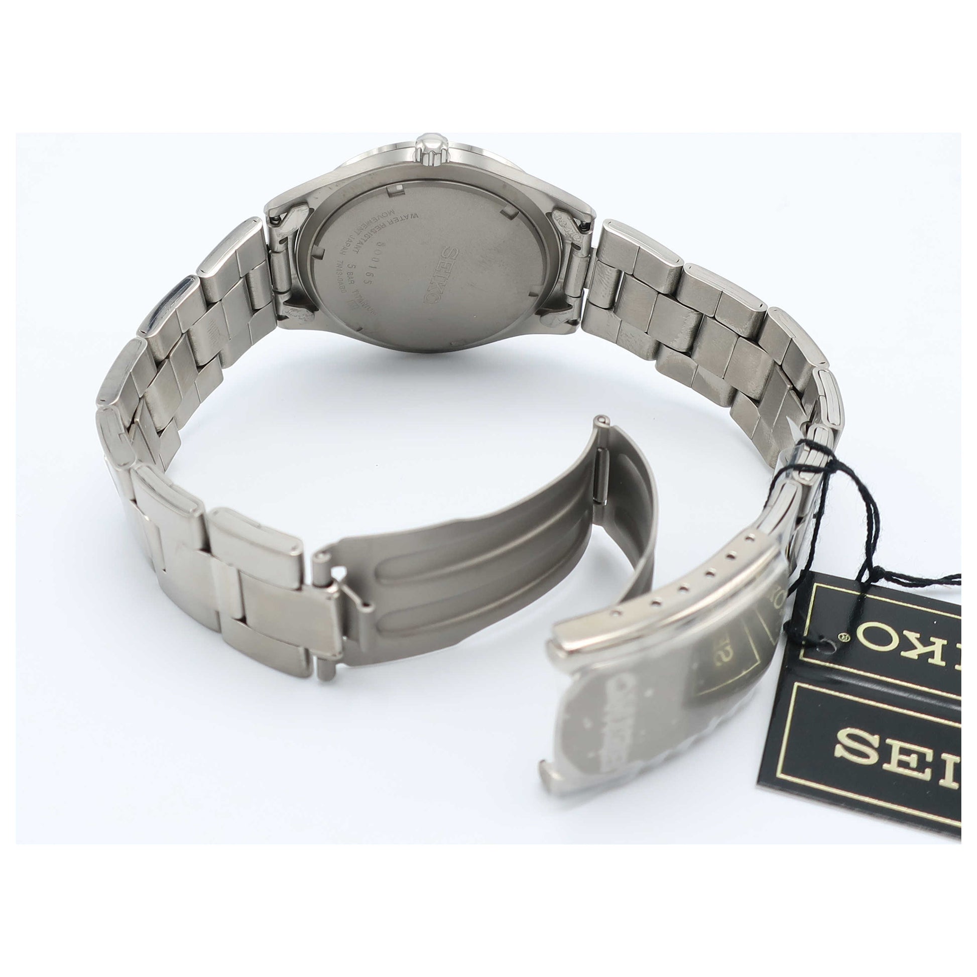 Seiko Titanium Men's Japanese Quartz (Battery-Powered) Watch SGG711-SD - Image #7