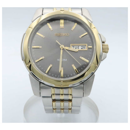 Front view of Seiko Bracelet Men's Quartz Watch SGG786-PO