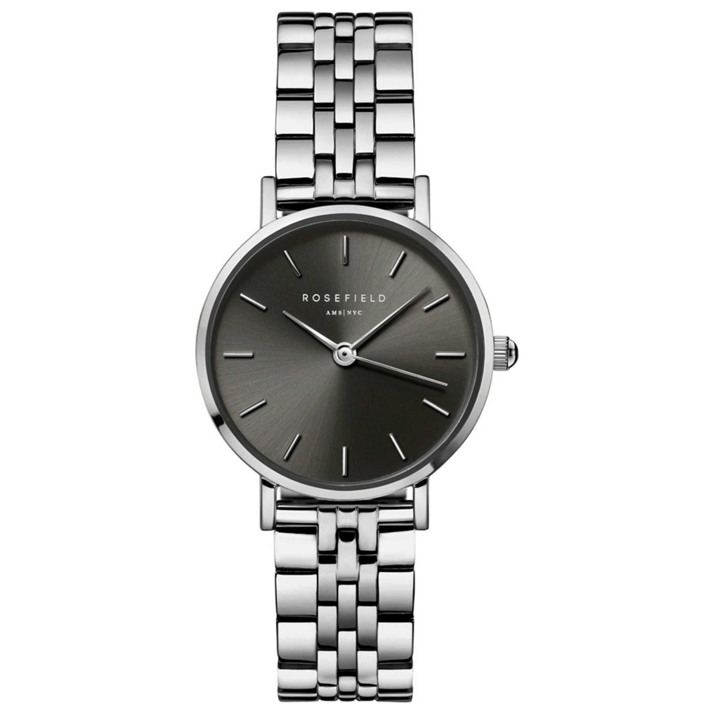 Front view of Rosefield Small Edit Women's Quartz Watch SGSSS-SE03