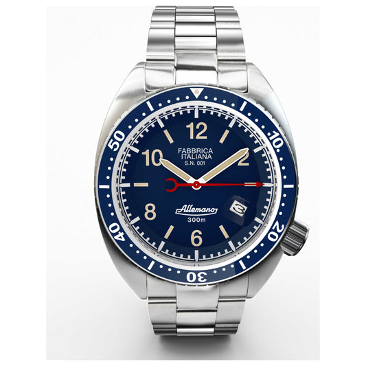 Front view of Allemano 1973 Shark Men's Automatic Watch SHA1973PB