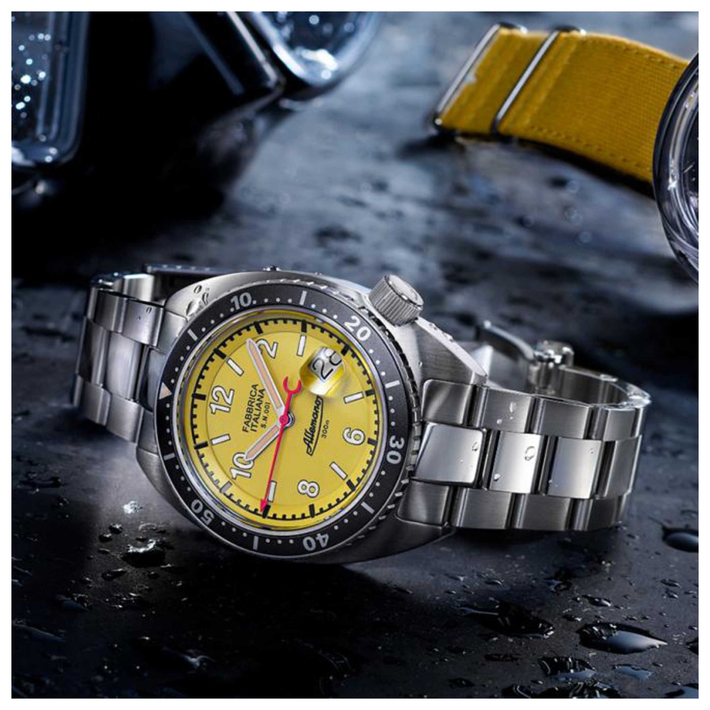 Allemano 1973 Shark & Crab Men's Automatic Watch SHA1973PYDP - Image #2