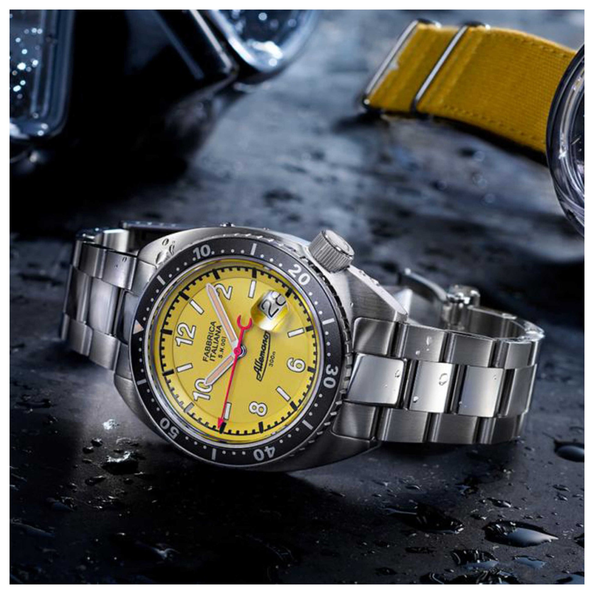 Allemano 1973 Shark & Crab Men's Automatic Watch SHA1973PYDP - Image #2
