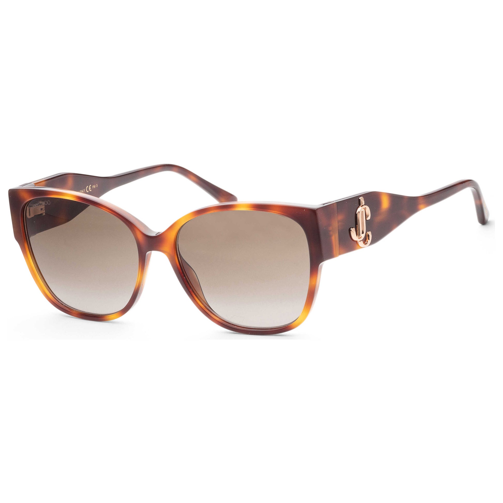 Front view of Jimmy Choo Shay Women's Sunglasses SHAYS-0086-HA