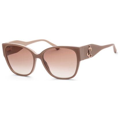 Front view of Jimmy Choo Shays Women's Sunglasses SHAYS-0KON-HA