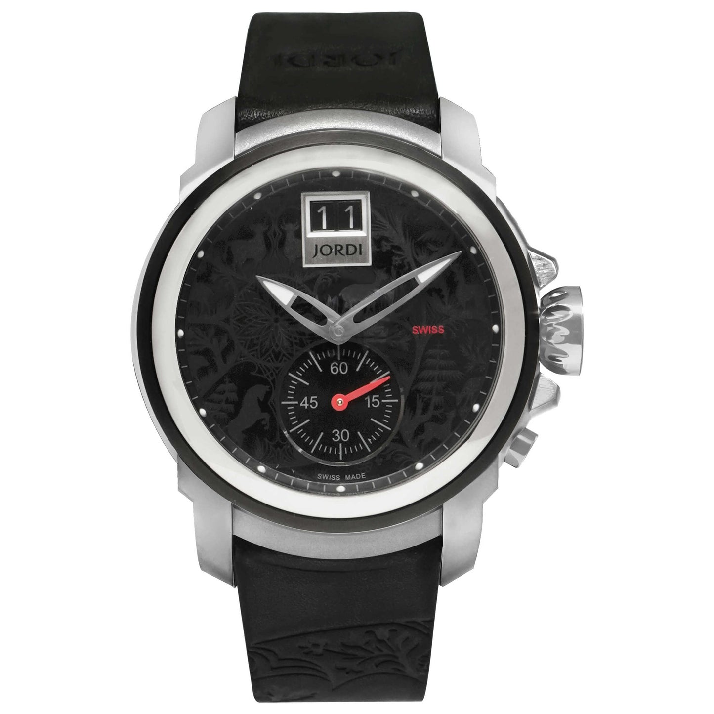 Front view of Michel Jordi Lady Icon Women's Quartz Watch SIL-401-19-007-02