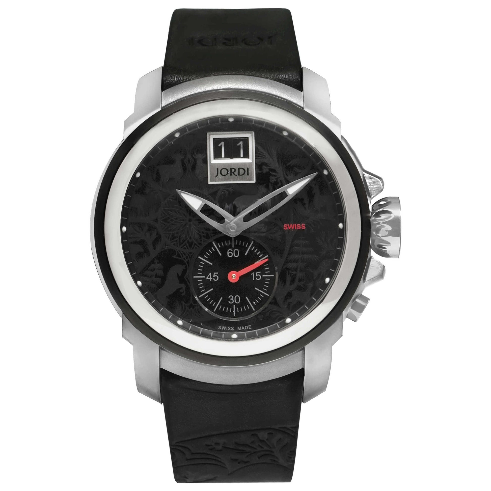 Front view of Michel Jordi Lady Icon Women's Quartz Watch SIL-401-19-007-02