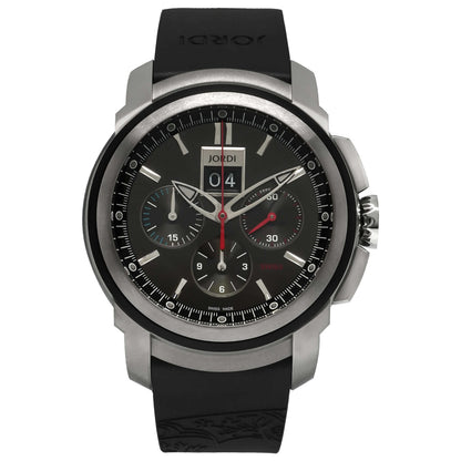 Front view of Michel Jordi Grimsel Men's Automatic Watch SIM-100-04-004-01