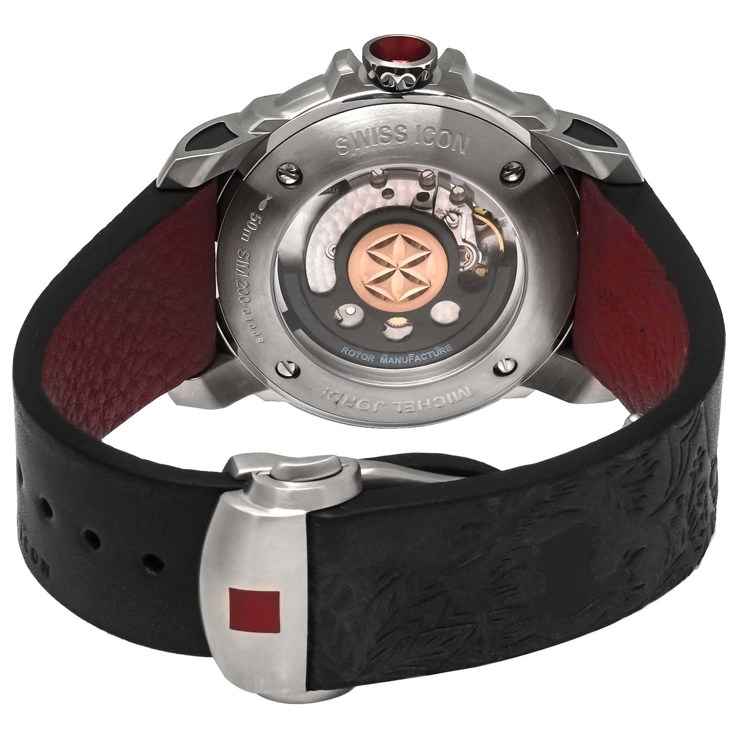 Michel Jordi Rue Du Rhone Men's Automatic Watch SIM-200-08-004-01-BL - Image #3